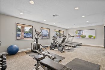 fitness center at 701 South Apartments in Mobile, AL